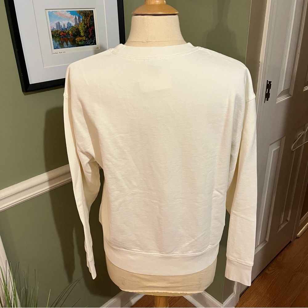 J. Crew American Flag Crewneck NWT - Picture 5 of 7